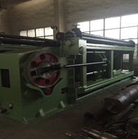 4300mm Weaving Mesh Width New Double Rack Drive Gabion Box Machine, Hexagonal