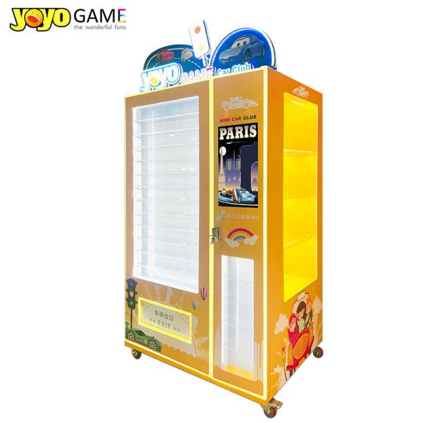 Quality Mini Car Mode Automatic Vending Machine For Small Businesses Custom Vending Machine With Card Reader wholesale