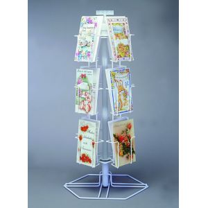 Cheap 2 shelf white counter retail wire display rack with metal sheet for sign holder for sale