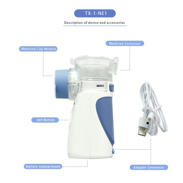 Quality Ultrasonic Portable Mesh Nebulizer OEM wholesale