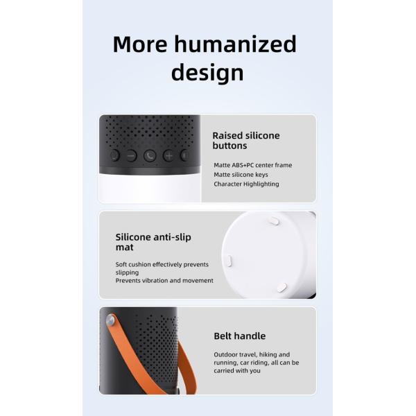 Portable Bluetooth Speakers 15W IP66 Waterproof Wireless Speaker With Multiple Music Modes