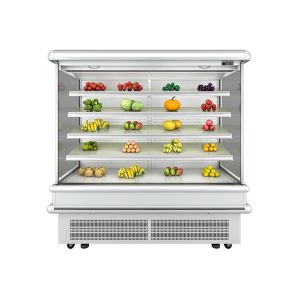 2.5m Supermarket Wall Display Fridge Showcase Multi Deck Chillers For Milk And