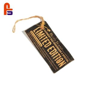 China Eco Friendly Printable  Elegant  Hang For Clothes Cardboard Gift Tags on sale