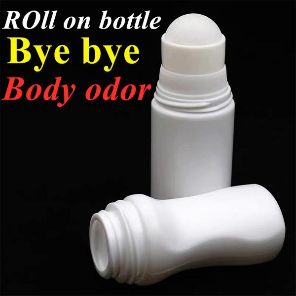 Quality White Plastic Roll On Bottle 60ml Roll On Containers For Essential Oils wholesale