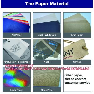 Luxury Recycled Garment Labels Embossed Custom Printing Hang Tags Special