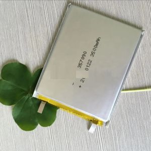 High Capacity Li Ion Polymer Battery Pack 2500mAh Li-Polymer Battery 3.7v 357090