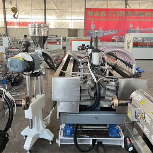 China PP/PE/HDPE/PVC Double-Wall Corrugated Pipe Forming Machine for Municipal Drainage on sale