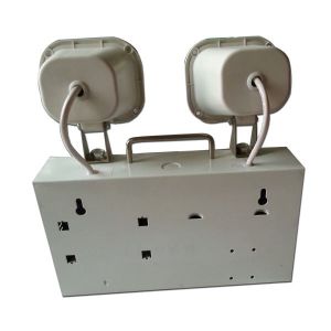 Battery Powered Twin Head 3014 SMD LED Rechargeable Emergency Light