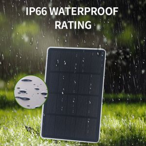 17.5*16.5*7cm 5W USB Output DC 5V 1A Solar Mono Outdoor Solar Panel