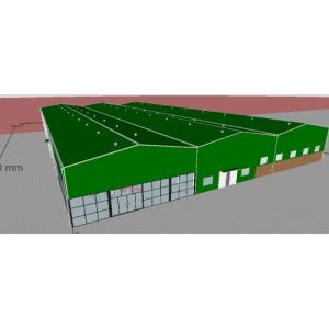 Light Steel Structure Warehouse Customized For Agricultural Application