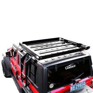 OEM 4x4 Roof Basket With Crossbars For Jeep Wrangler JL
