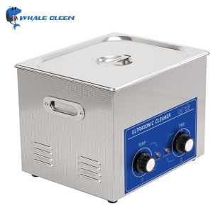 Musical Instrument Mechanical Ultrasonic Cleaner 10L SUS304 Tank With Heater