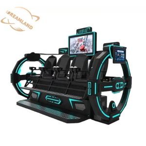 Dreamland hot sale 9d vr cinema 4 seats vr simulator for amusement park