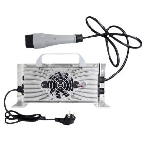 E-forklifts Aluminum Shell Digital Display Charger 48V Lithium Iron Phosphate 58