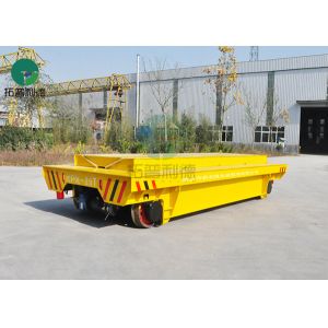 Heavy Duty Steel Coil Handling Electric Flat Car Battery Powered With E Frame