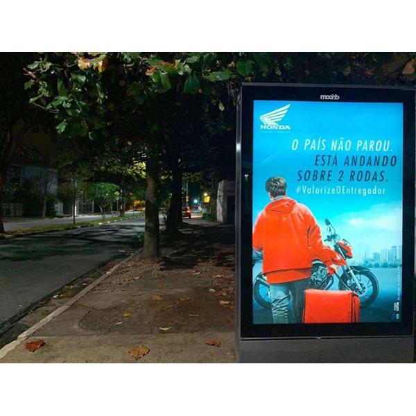 Custom Size IP65 65 Inch Double Sides Outdoor Digital Signage With Android Windows