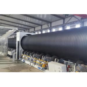 Prefabricated Polyurethane Spraying Insulation HDPE Winding Protective Jacket