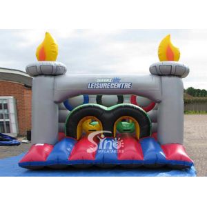 Outdoor Kids Commercial Inflatable Obstacle Course For Inflatable Playground