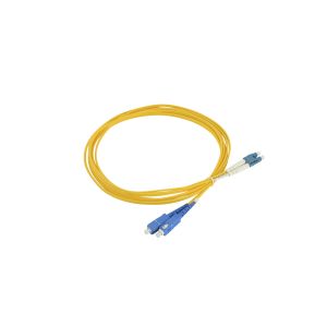 OS2 / OM3 2 Core Lc To Sc Patch Cord Multimode