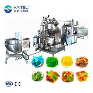Stainless Steel Automatic Candy Making Machine 60Hz Vitamin Gummy Bear