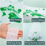 Flexiloop Handle Compostable Mailing Bag with Custom Printing PLA and PBAT