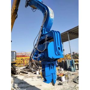 HT sells and exports 24-30 ton excavator vibratory pile hammer and the weight is