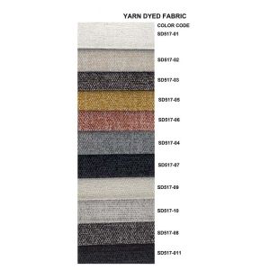 Elegant Fabric Upholstered Dining Chairs , Resilent Spong Unique Dining Chair