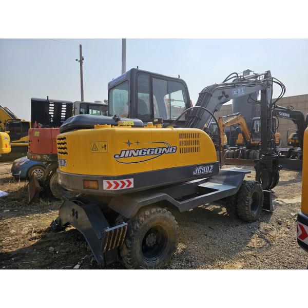 Quality Jg90z Wastemaster Wheeled Excavator Machine Grapple Bucket  CE wholesale