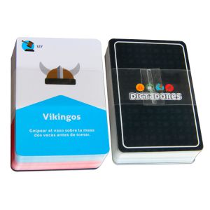 WILKO 400gsm Artpaper Board Game Card Printing Game Packaging For Literacy