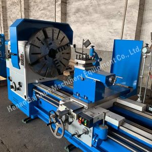 1250mm 2.5T loading Manual Horizontal Lathe Machine Screw Cutting CW61125