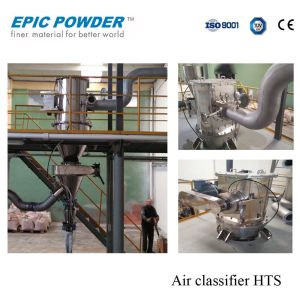 Fly Ash Powder Classifier , Multi - Wheel Design Air Turbo Classifier