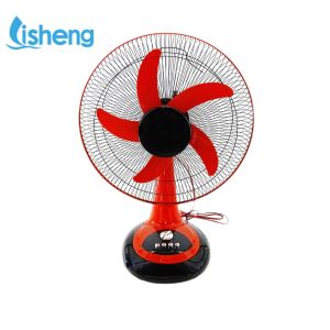 DC Energy Saving Rechargeable Table Fan With Lithium Batteries 12V 13W 16 Inch