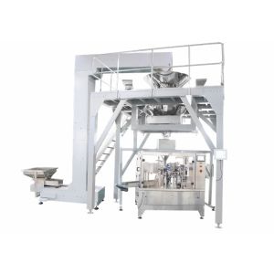 Cheap PLC Operated Food Packing Machine , Fully Automated Doypack Packing Machine For Stand Up Pouch Bag With Zipper for sale