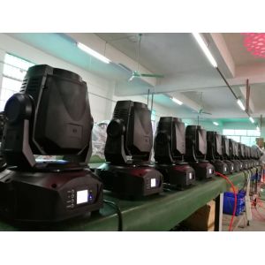 Sound Active Effect 60W LED Beam Lights , Led Mini Moving Head Light Easy