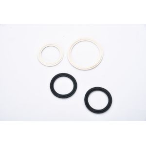 Food Grade White Tri Clamp Pipe Sanitary Silicone PTFE Gasket with EPDM Rubber
