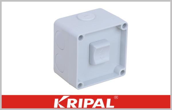 Quality Single Pole Single Throw Switch Isolator Socket with Surface Mounting wholesale