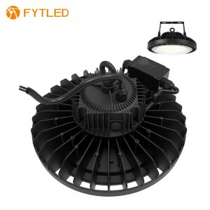 RoHS Approve 3000K Round LED High Bay Lights With Transparent PC Cover