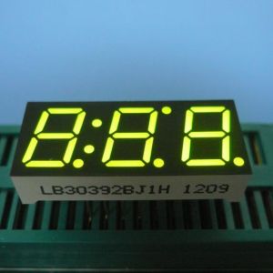 10mm Large Triple Digit Seven Segment Black Face Led Display