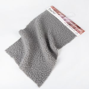 Customized Warm and Soft Teddy Fleece Fabric for Garment 100% Polyester Width 58/60