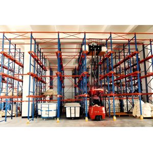 Heavy Duty Heavy Duty Pallet Storage Rack Shelving 1.5-3.0mm Depth