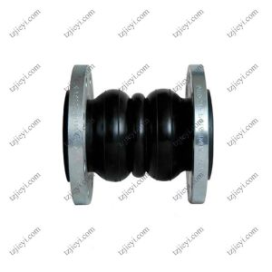 DIN ANIS JIS SS304 flange type double sphere rubber expansion joint EPDM NR NBR