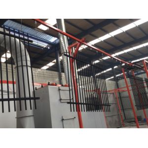 Black Iron Fences with Two Rail 8 ft x 5 ft And 1.8 m 2.0 m 2.4m