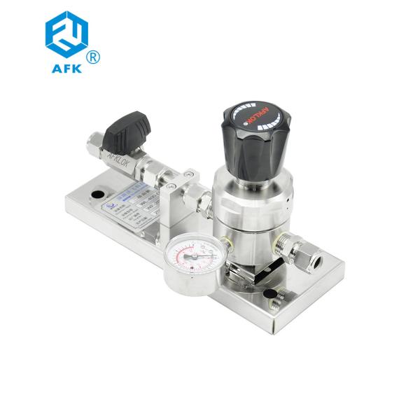 Quality Ferrule Gas Changeover Manifold Stainless Steel Outlet Connector Corrosion Resistant wholesale