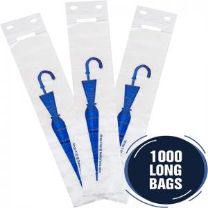 Cheap Biodegradable Transparent Plastic Umbrella Wrapping Bags Disposable Umbrella Wet Bag Wholesale for sale