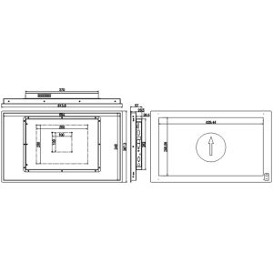 IPPC-2406TW1 23.8" Wide Screen Industrial Touch Panel PC Multiple Board Paste