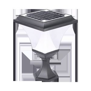 Intelligent Solar Pillar Light IP65 Water Resistant Multipurpose
