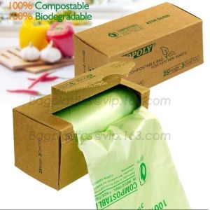 biodegradable and compostable shopping checkout bag, recycled plastic shopping