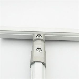 JY-L5 Aluminium Box Section Connectors Free Outer Type Aluminum Pipe Connector