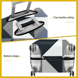 Cover Suitcase Protector Washable Protector Covers Dust and Stratch Resistance