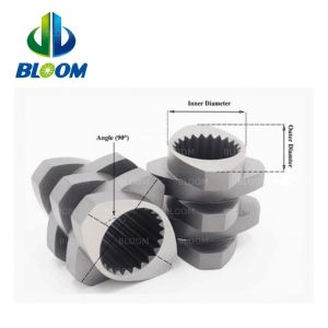 Cheap Extruded Screw And Barrel Screw Element Customized Segment For Twin Screw Extruder Machine for sale